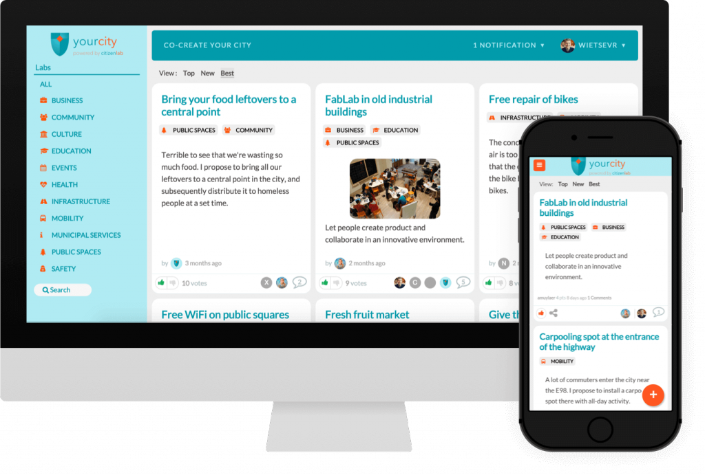 Citizenlab screenshots